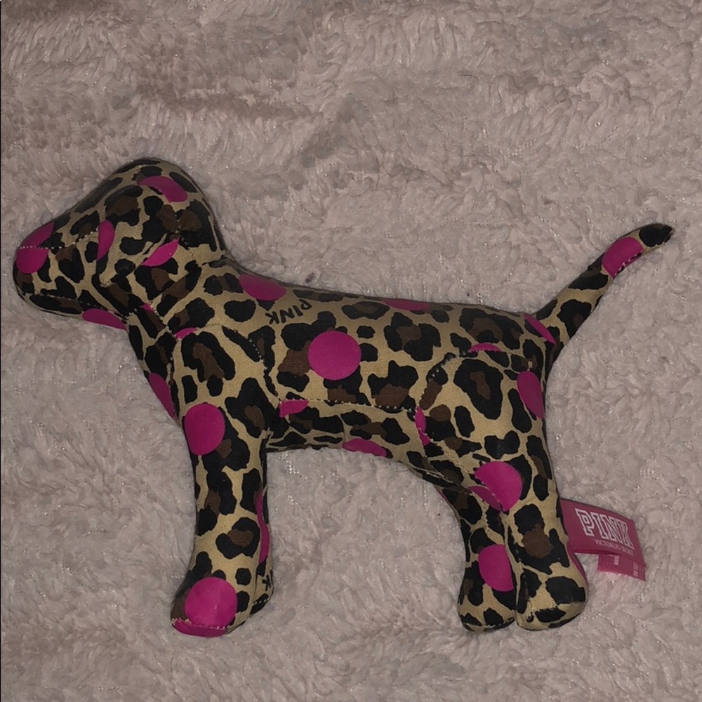 Pink cheetah dog by VS Pink